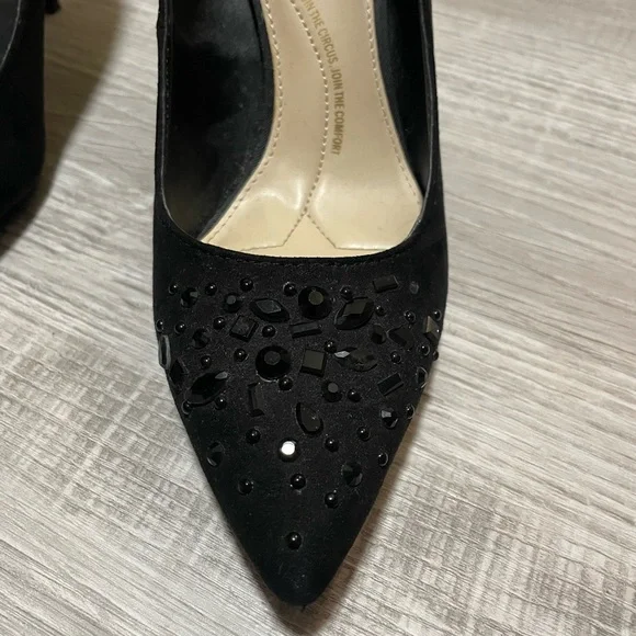 Sam Edelman Circus Black, Suede, Closed-toe Heels sz 6.5 BARELY WORN! - Picture 8 of 9